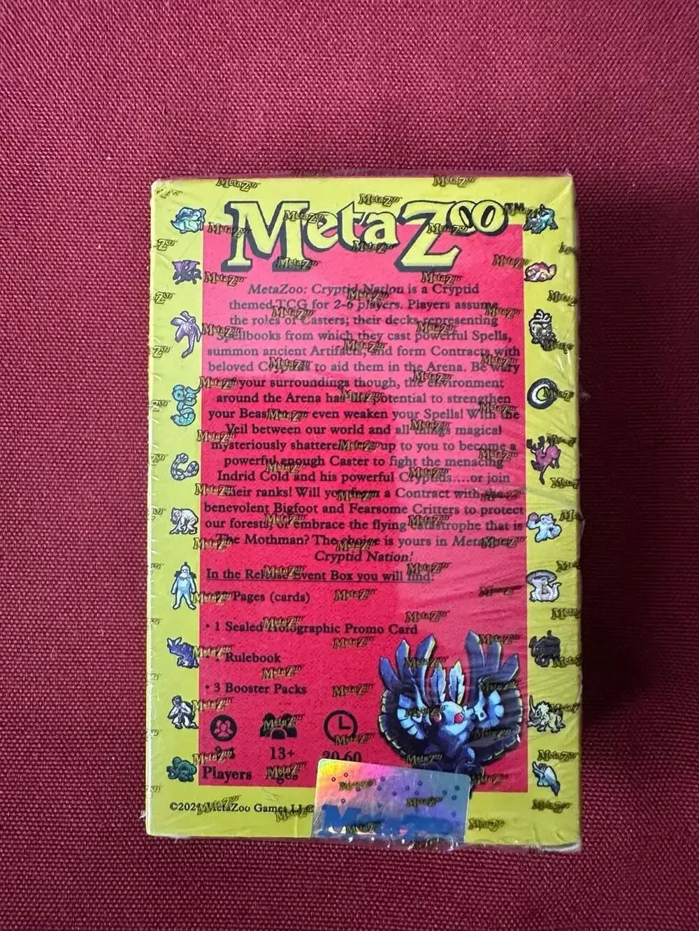 MetaZoo Cryptid Nation 2nd Edition Release Event Box